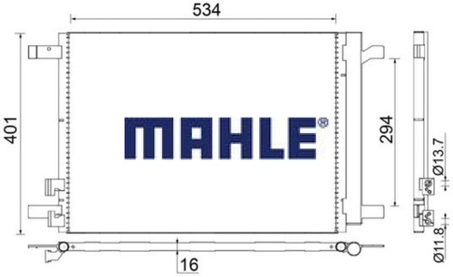 Mahle ac772000s kondensator - mahle,